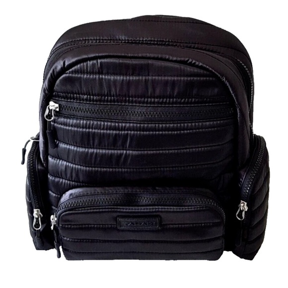 Black‎ Mini Bag with Quilted Design - Picture 1 of 9